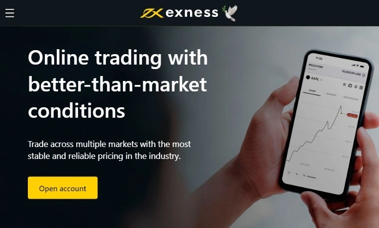 Exness oline trading platform