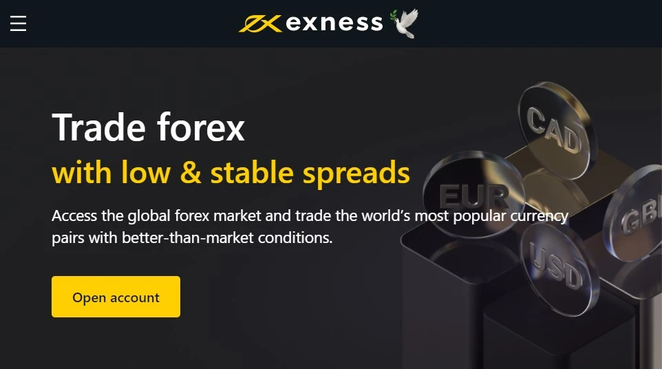 Exness Forex trading