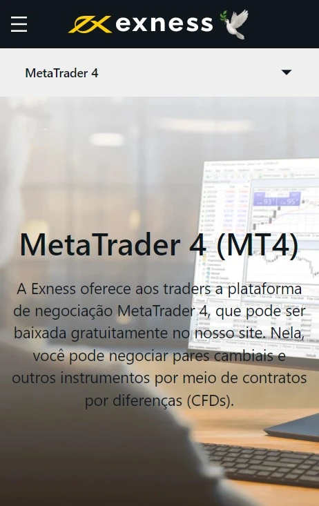 Plataforma Exness Meta Trader 4