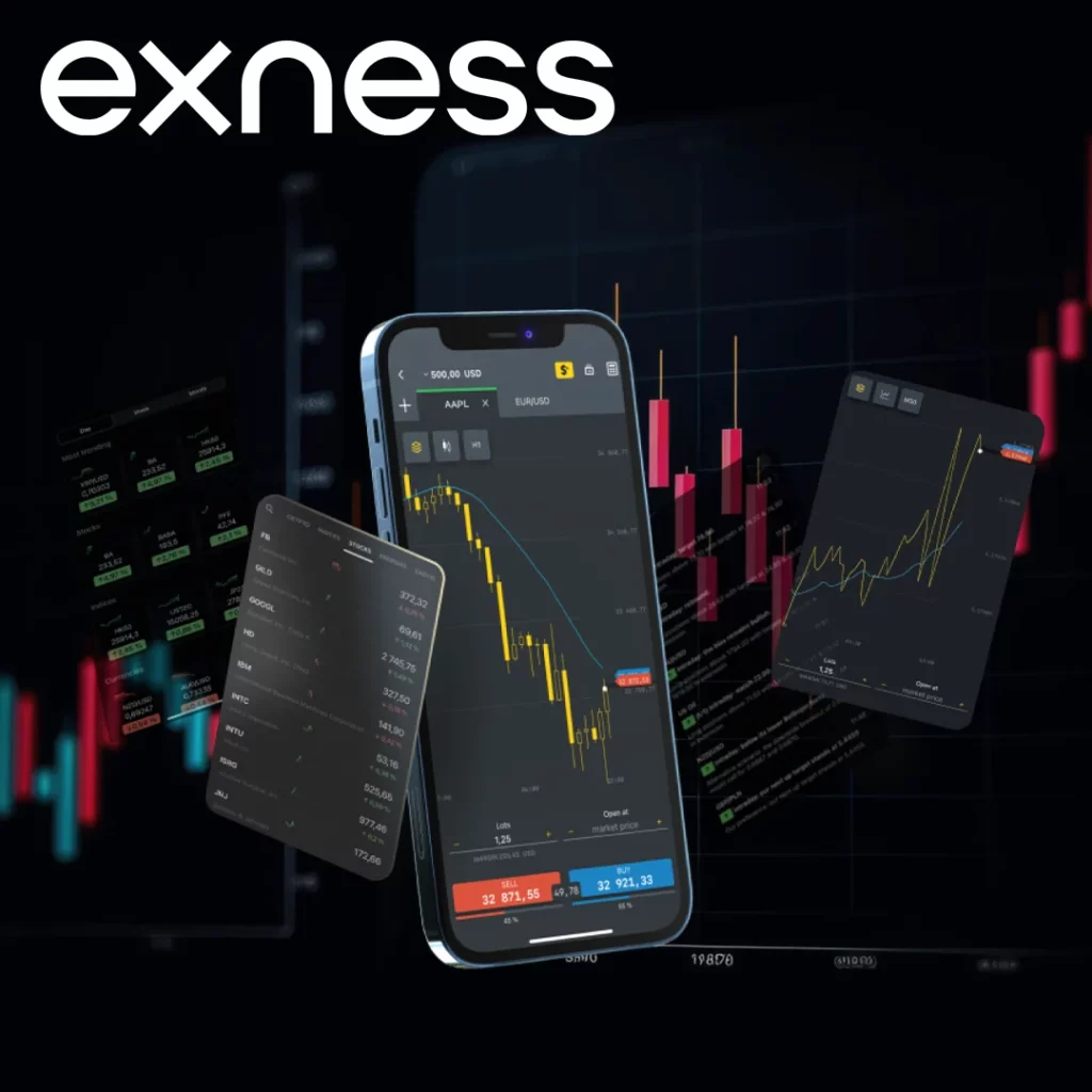 Exness app for Android and iPhone