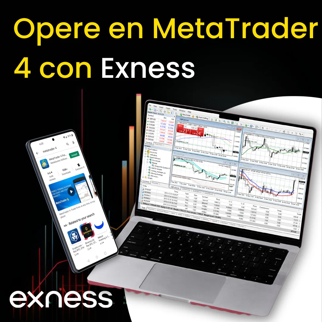 Descargar MetaTrader 4 desde Exness